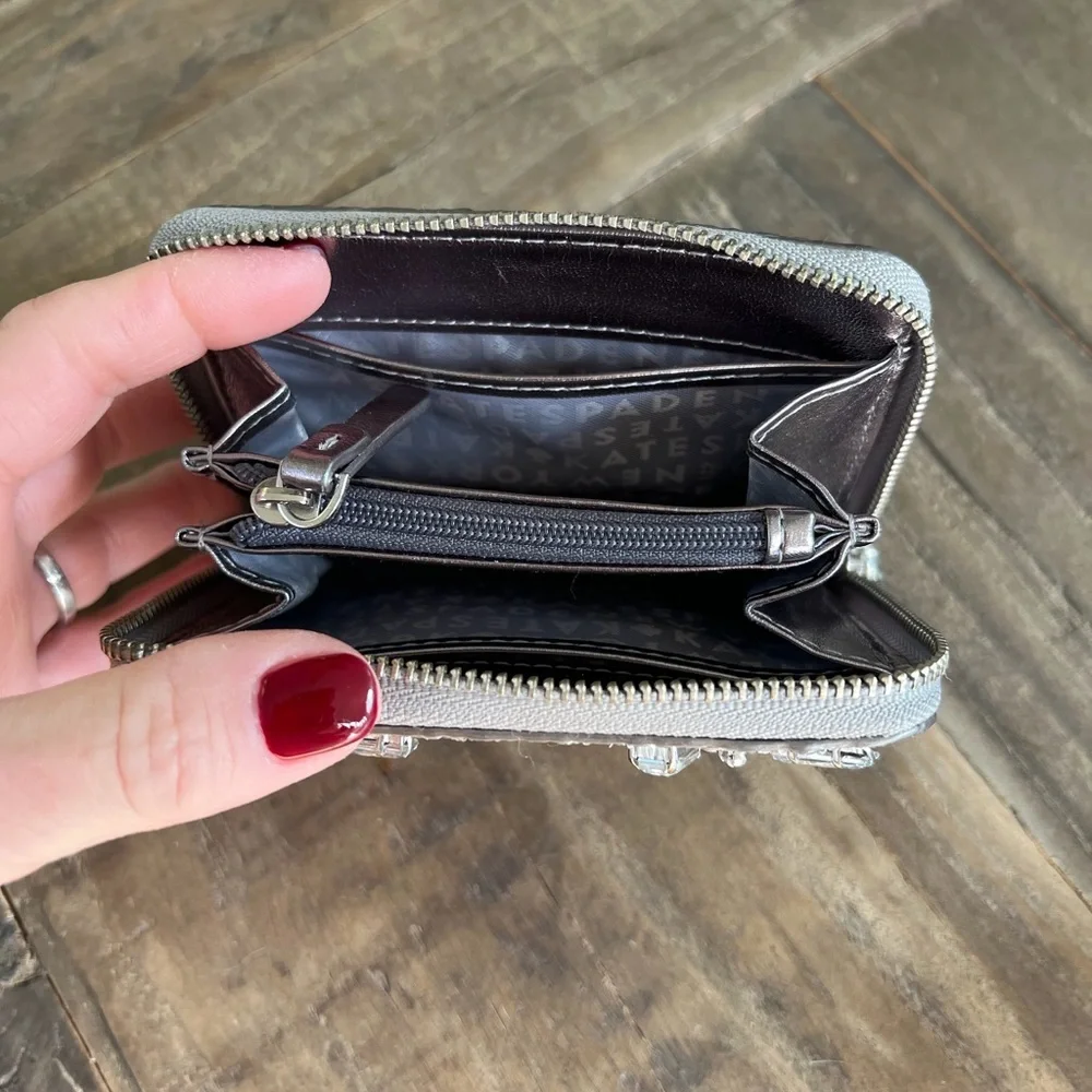 Kate Spade Brighton Lane Dani Glitter Stone Wallet - Picture 9 of 10